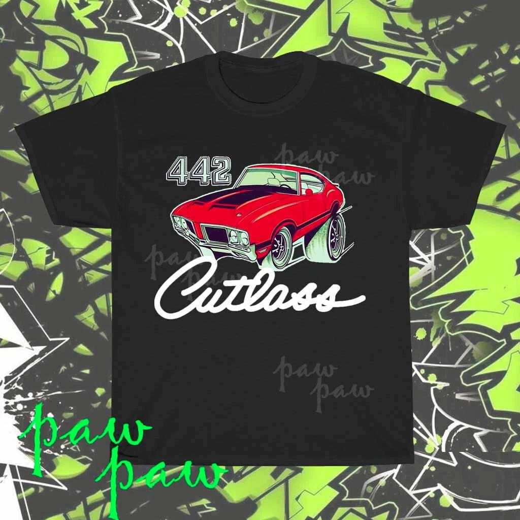 Brand New Cutlass 442 Oldsmobile Logo American T-Shirt Funny Size S to 5XL 3XL