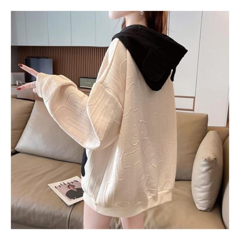 Navava Women Casual Bear Long Sleeve Hoodie Nt1323