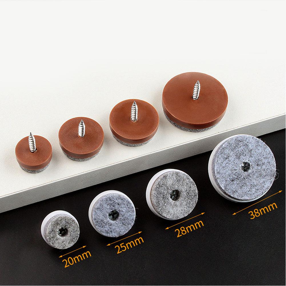 Scratch And Dent Prevention Furniture Gliders Self-adhesive Backing