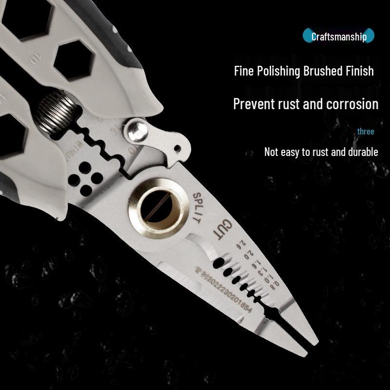 7-Inch Multi-Function Industrial Wire Stripper with CE Certification