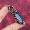 Shungite Pendant Copper Wire Wrapped Gemstone Pendant Copper Jewelry Handmade Pendant Wire Wrap Jewelry Gifts For Wife Birthstone Pendants