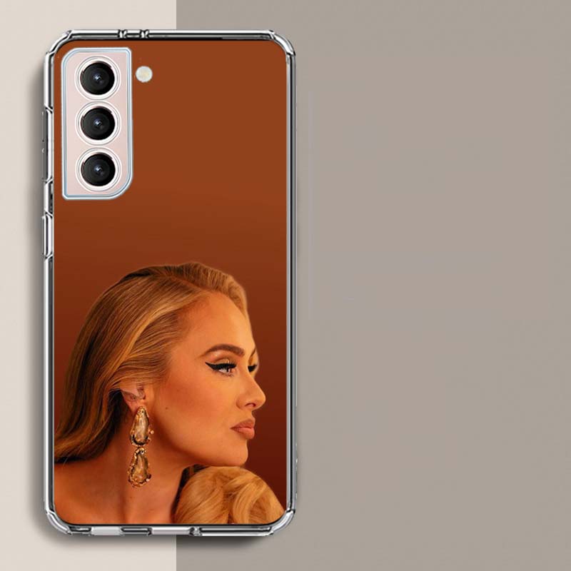 Singer A-Adele Phone Case For Samsung A16 A26 A36 A56 A17 A15 A25 A35 A55 A14 A24 A34 A54 A04S A05S Galaxy Note 20 10 9 8 A9 A8