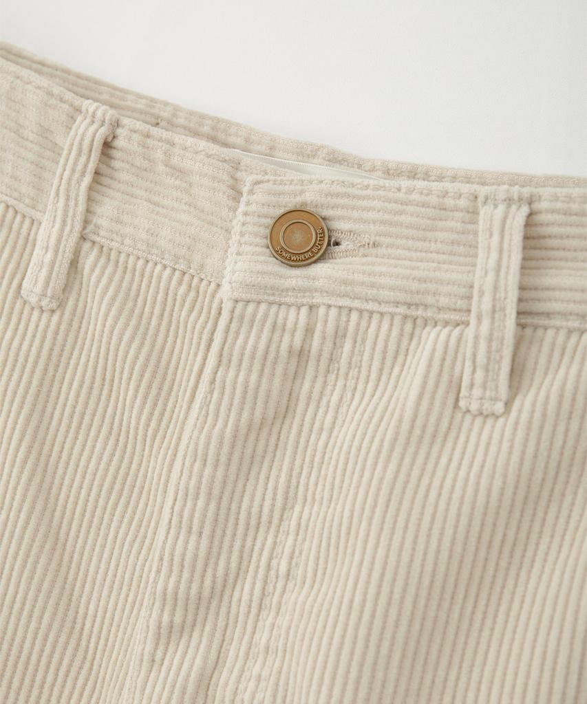 Sseomweeobeoteo Sander Corduroy Pants - Cream