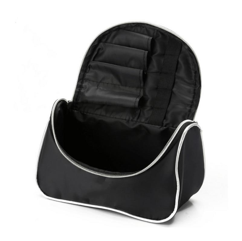 Makeup Bag Black Fashion Lock Multifunction Large Women Makeup Bag Women Organizer Cosmetic Headsets | Cosmetics and Cases