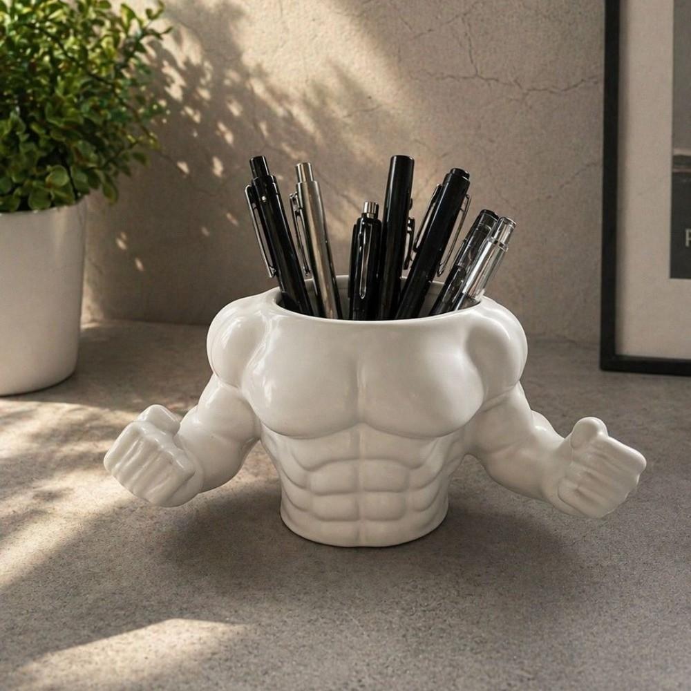 400ML Capacity Muscle Man Mug Uniquely Quirky Water Cup Juice Mug Ceramic Coffee Cup Household Use