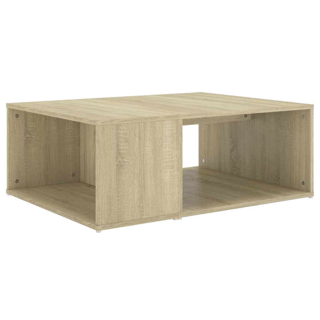 Vidaxl Stolik Kawowy, Dąb Sonoma, 90X67X33 Cm, Materiał Drewnopochodny