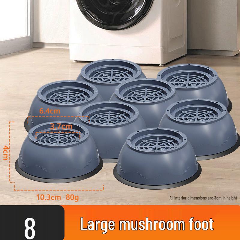 Universal Anti-Slip Washing Machine Riser Pads for Heightening and Shock Absorption