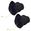 2PCS Bee Swarm Cage Denim Bee Swarming Catcher Beekeeping Supplies for Outdoor Beekeeper Tool Black