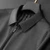 Autumn and Winter New Men's Genuine Leather Jacket Lapel Cowhide Men's Business Dad Wear Solid Color Versatile Jacket