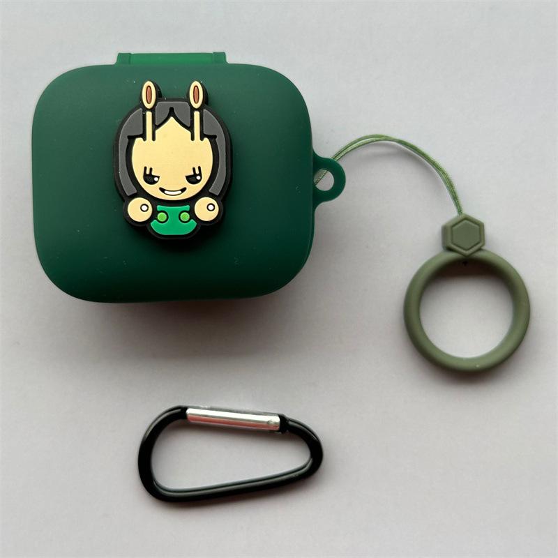 Applicable to real me Realme Buds Air8 wireless bluetooth headset case 1pro three-dimensional cartoon soft case