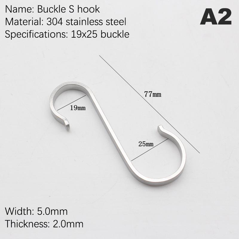 

2шт. Кухонные крючки. Многофункциональная вешалка. Застежка-крючок. Держатель. Подвесные крючки. 77mm