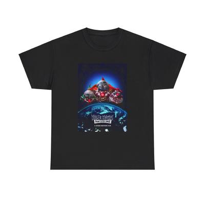 Killer Clowns from Outer Space Tshirt Retro Movie Poster Unisex Heavy Cotton Tee Unisex T-Shirt