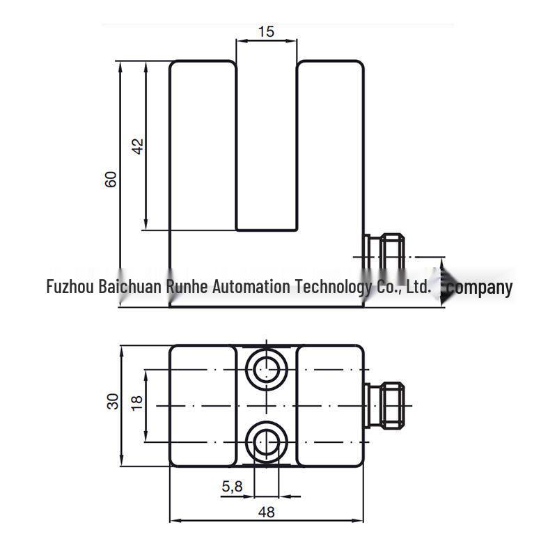 Brand New SJ15-A2-V1 P+F Inductive Slotted Sensor, 15 mm Slot Width, Available Now SJ15-A2-V1