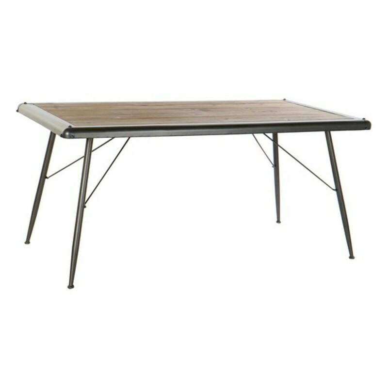 DKD Home Decor-Dining Table DKD Home Decor Metal Fir 161 X 90 X 75 Cm