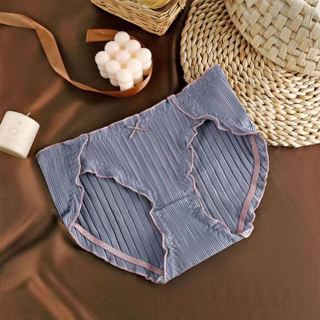 Panties Women's Antibacterial Student Mid-rise Sexy Lady Breathable Comfortable Large Size Briefs