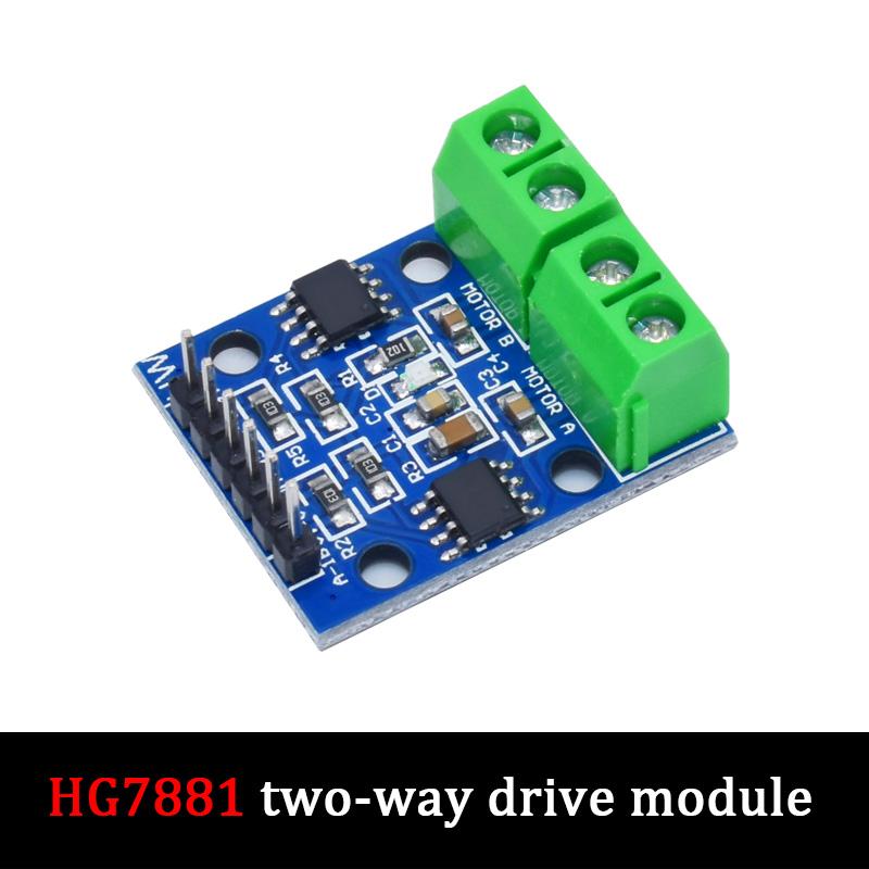 LIZAO L9111 DC Motor Drive Board Module, HG7881 Stepper Motor Driver, 1-way/1-way Available