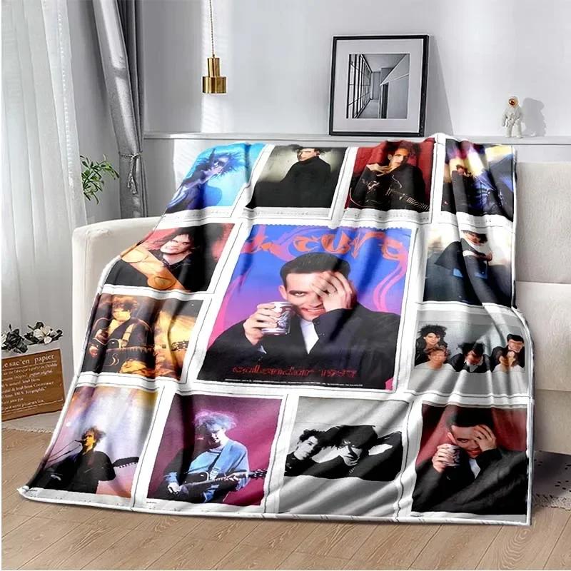 The Cure Sports Deka, Lehká Teplá Izolace Pohovka Postel Kancelář Auto Chrániče Kolen Deky, Decke, couverture, stragulum