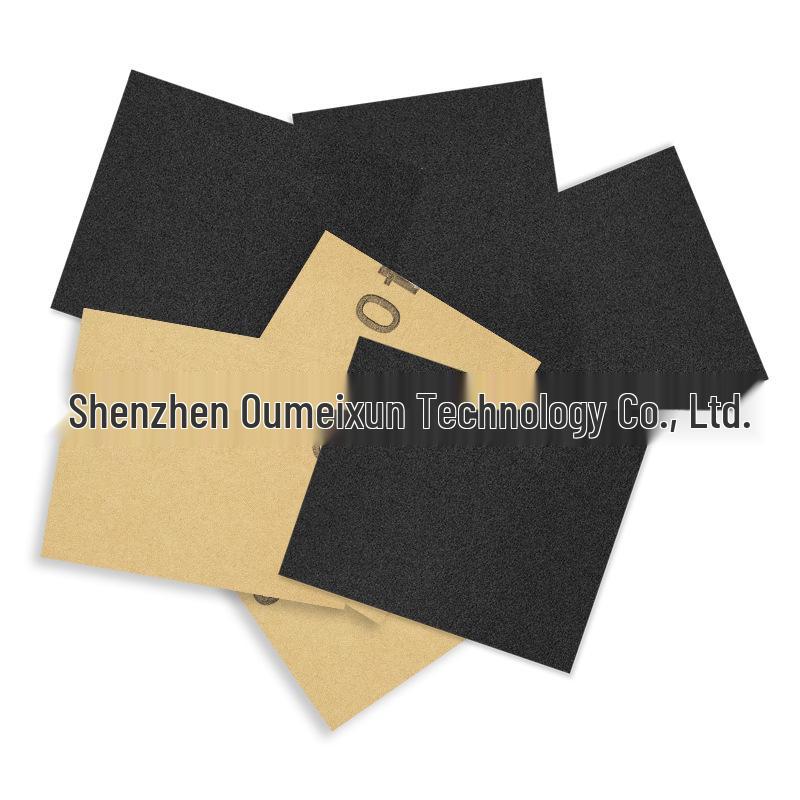 Xiao Zhang Waterproof Sandpaper 70x50MM - Ideal for Walls, Furniture, Woodworking, and Polishing.