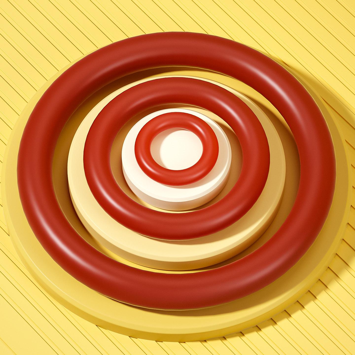 Red Silicone O-Ring, High/Low Temp Resistant, Waterproof, Wear-Resistant, High Elasticity, Oil Seal Gasket Others