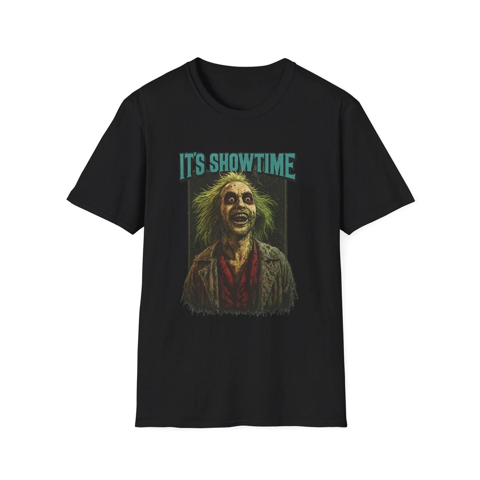 Beetlejuice Unisex T-Shirt, Retro Movie Tee, 80s Horror Shirt, Halloween XXXXL