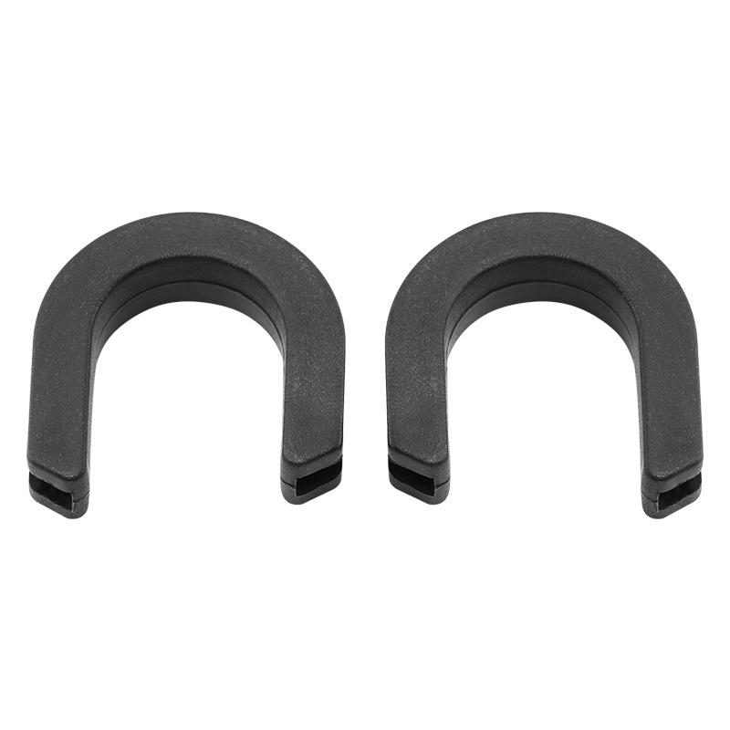 2PCS / 4PCS Motorcycle Accessories Luggage Rack Side Panel Bracket Point Grommet Black For Harley Touring Softail Dyna Sportster