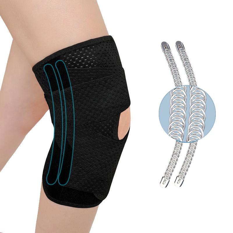 2 Pack Sports Knee Pads Men Women Compression Elastic Knee Pads Fitness Equipment Volleyball Gloves Protector