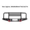 Metal RC Car Adjustable Front Bumper Accessory Fit for SCX10 110 RC Crawler Car