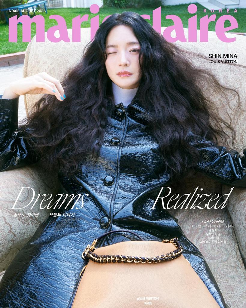 Marie Claire Korea 2026 August Shin Min-a, Kbeauty, KPOP