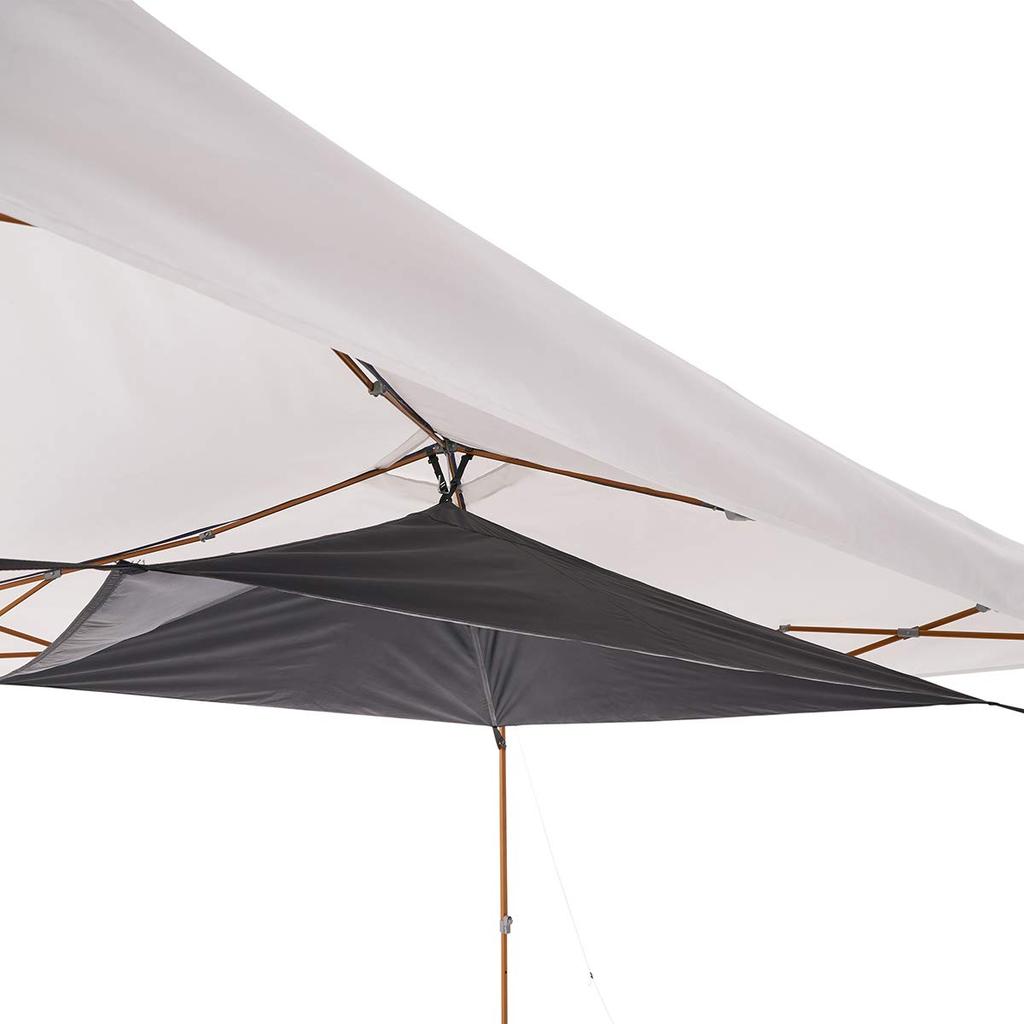 LOGOS Q Set Tarp Ceiling Sheet (Black) 71661026