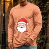 Men's Christmas Casual Long Sleeve Neck Top