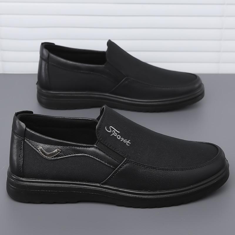 Fashion Men Canvas Summer Classic Casual Comfortable Shoes ightweight Breathable Walking Flats Fashionable versatile soft-soled shoes