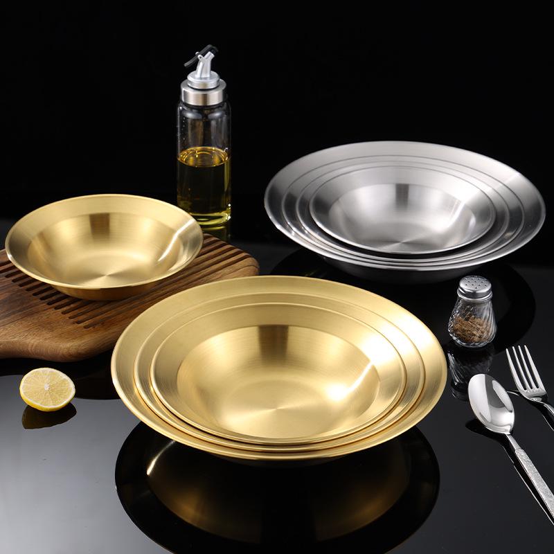 Stainless Steel Anti-Scald Thickened Bowl for Noodles, Rice, and Crawfish with Custom Logo.