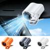 Universal Cooling Car Fan USB Rechargeable Clip On Portable Desk Fans with LED Display 360 Rotation Quiet for Car Camping