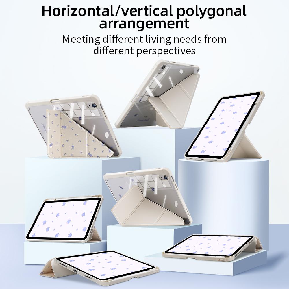 For Funda Ipad A16 for Ipad 10th Generation Case Pro Air 13 12.9 11 M5 M3 M2 M4 7/8/9th 10.9 10.2 9.7 Mini 7 6 Cover Pencil Case