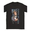 Men's Murder She Wrote Retro TV Series T-Shirt - Angela Lansbury Graphic Black T-Shirt, Soft Breathable Cotton Loose Crew Neck Short Sleeves, Retro