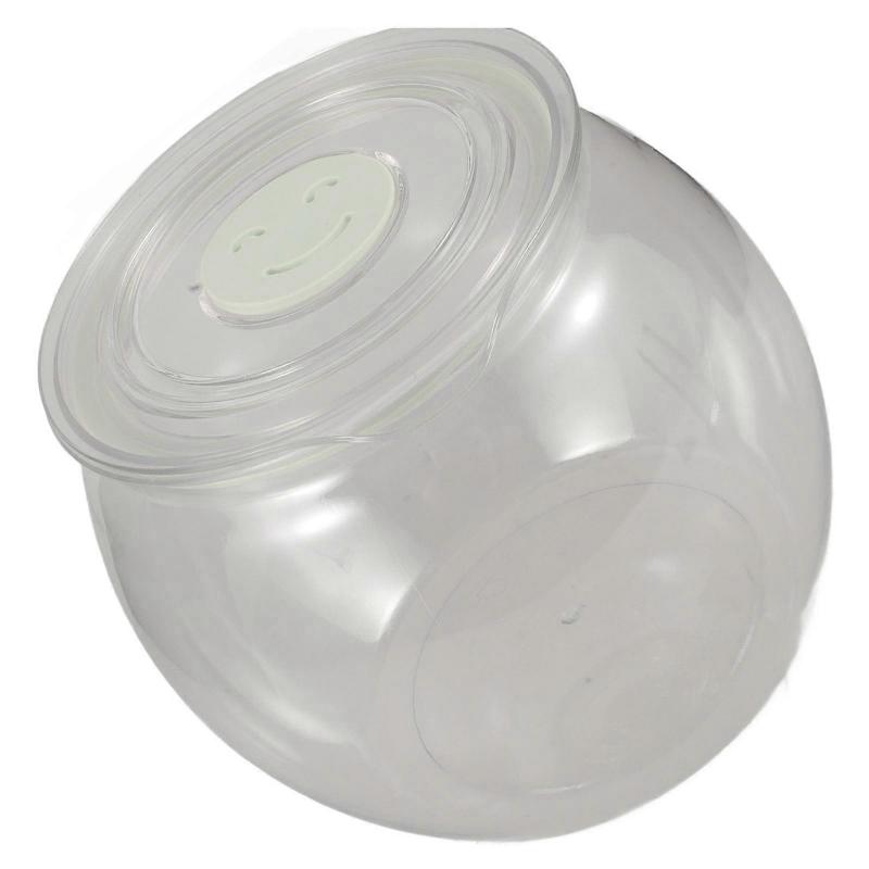 Transparent Airtight Plastic Canister for Pickle Jar Storage