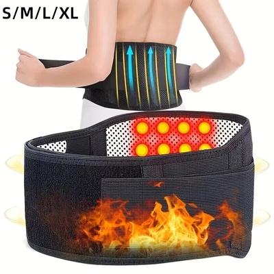S/M/L/Xl Nastavitelný pas Turmalínový Samozahřívací Magnetoterapie Podpora zad Bederní ortéza Masážní pás Zdravotní péče