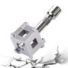 Brake Wheel Cylinder Splitter Disc Brake Air Pump Adjustment Tool Car Rear Disc Brake Caliper Piston 3/8 Inch Square Drive Tool-