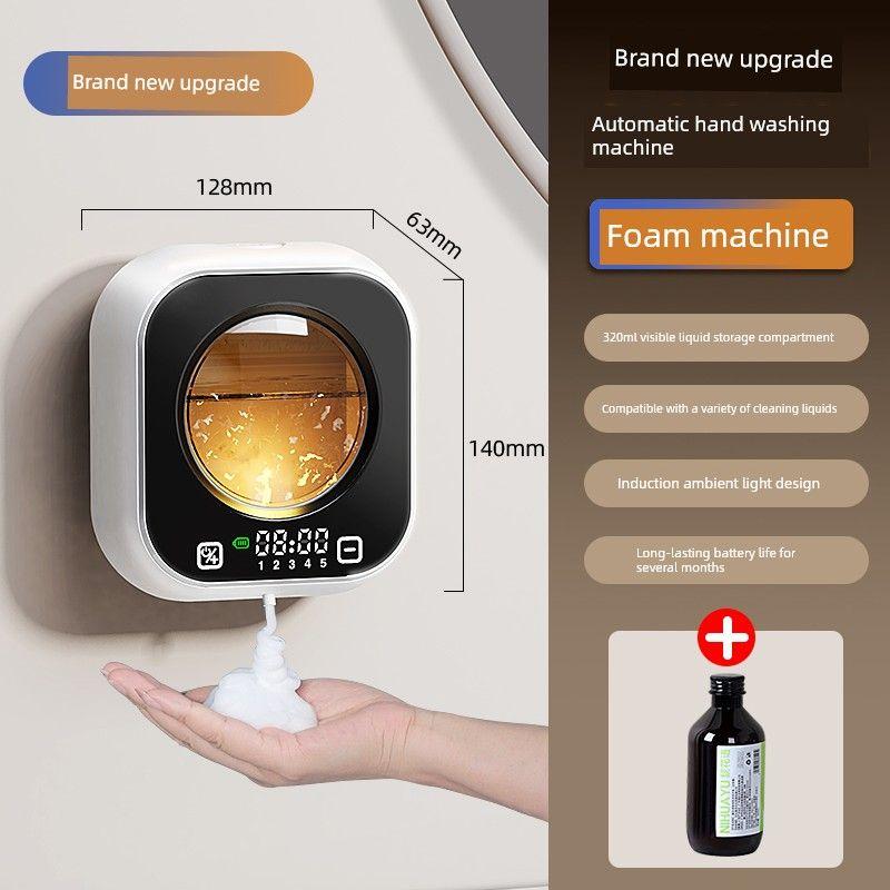 Automatic Hand Washing Machine Smart Electric Foam Wall Hanging Device Wall-Mounted Sensor Mobile Phone Soap Dispenser For Home Full