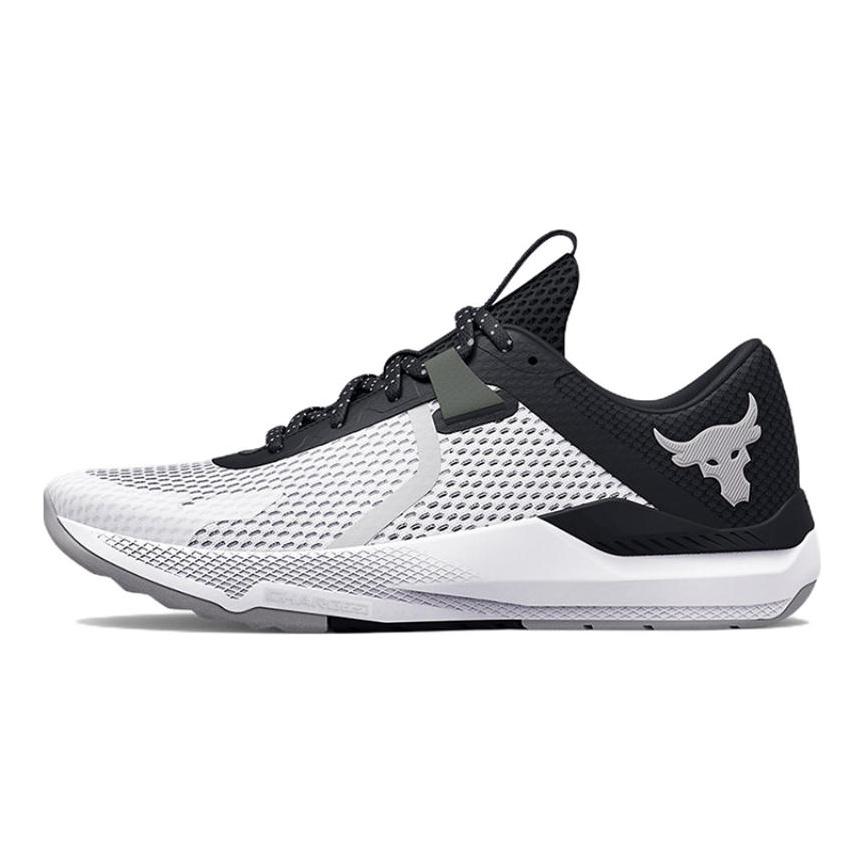 Under Armour Project Rock Bsr 2 'White Black' Sneakers 3025081-100