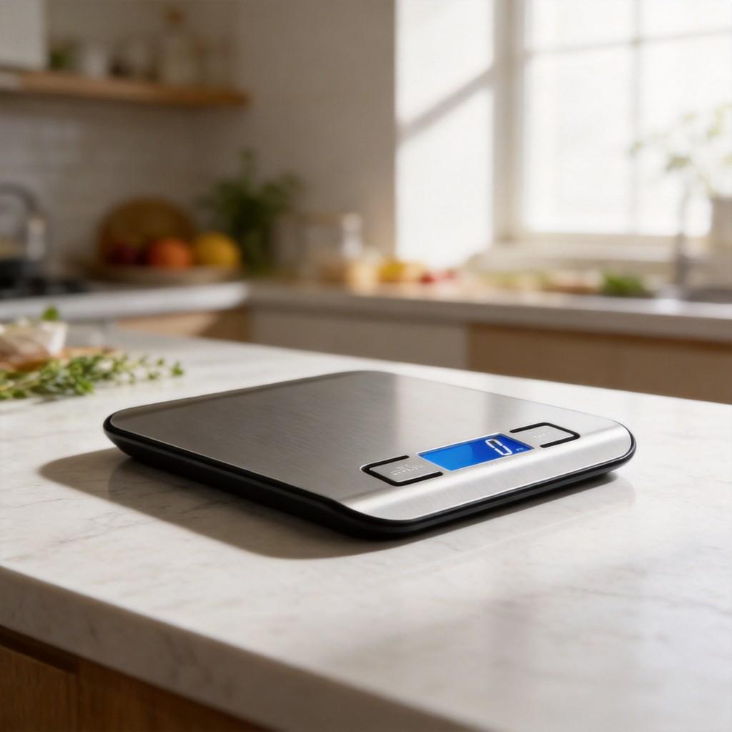 Electronic Kitchen Scale With Auto Shutoff And Overload Protection For Baking And Coffee Use