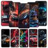 Soft TPU Case For Realme C67 C63 C55 C53 C25 C21 10 11 12 13 GT 2 3 5 Pro Plus 5G Shockproof Phone Cover Cool Sports Car Fundas