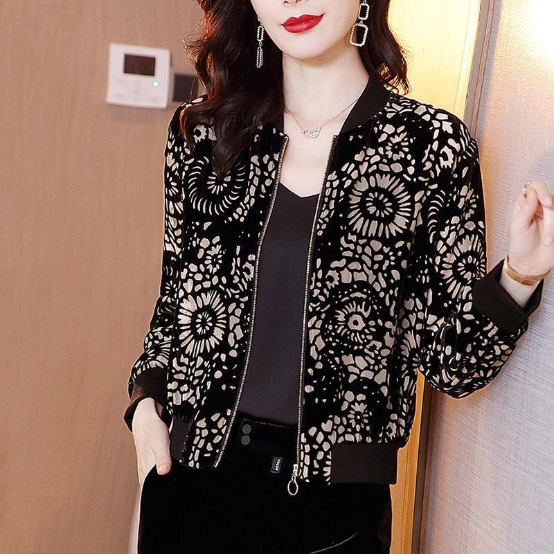 צבע לבוש הגנה מפני השמש מעיל אחיד בייסבול קרדיגן אביב וקיץ מעילים קצרים מזדמנים מעיל שיפון נשים