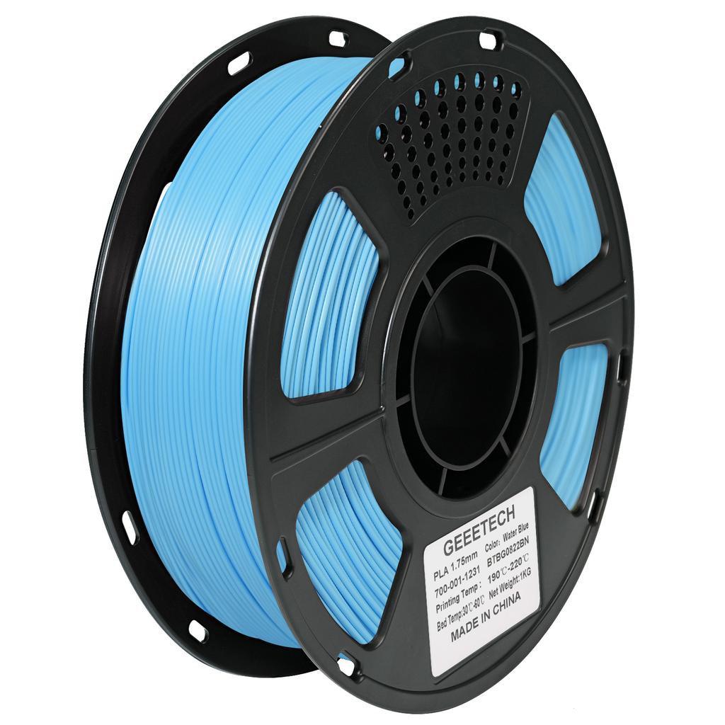 GEEETECH Standaard PLA Filament 1kg 1.75mm 3D Printer Plastic Materiaal, Nauwkeurigheid 0.03mm, Meerdere Kleuren, Geschikt voor de Meeste FDM Printers