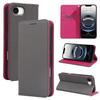 Suitable for Huawei Pura 90 Pro Max: Leather Double Color Lychee Grain Magnetic Phone Case