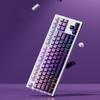 Xiaomi 2026 Lavender Top Print RGB Backlit Keycaps 135 Keys OEM Profile Shine Through PBT Double Shot Keycaps for MX Switches Keyboards