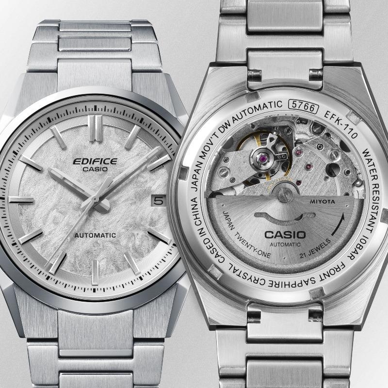 Casio Edifice Men's Stainless Steel 100M Water Resistant Analog Quartz Watch EFK-110D-7A
