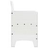 Garden Chair with Cushion 2 Pcs White 53 X 49 X 85 Cm Polypropylene