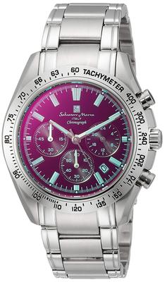Reloj Cronógrafo con Modelo de Color Importado Oficialmente para Hombre, Cristal, SM18106-SSBKSV,