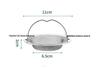 Stainless Steel Kitchen Sink Anti-Clog Filter Screen with Handle for Dishwashing & Vegetable Washing